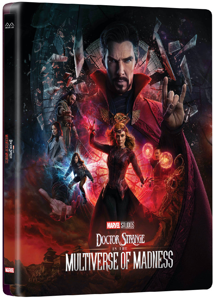 Doctor Strange in the Multiverse of Madness Lenticular 1/4 Slip SteelBook (MCP#01)(EMPTY)(Hong Kong)