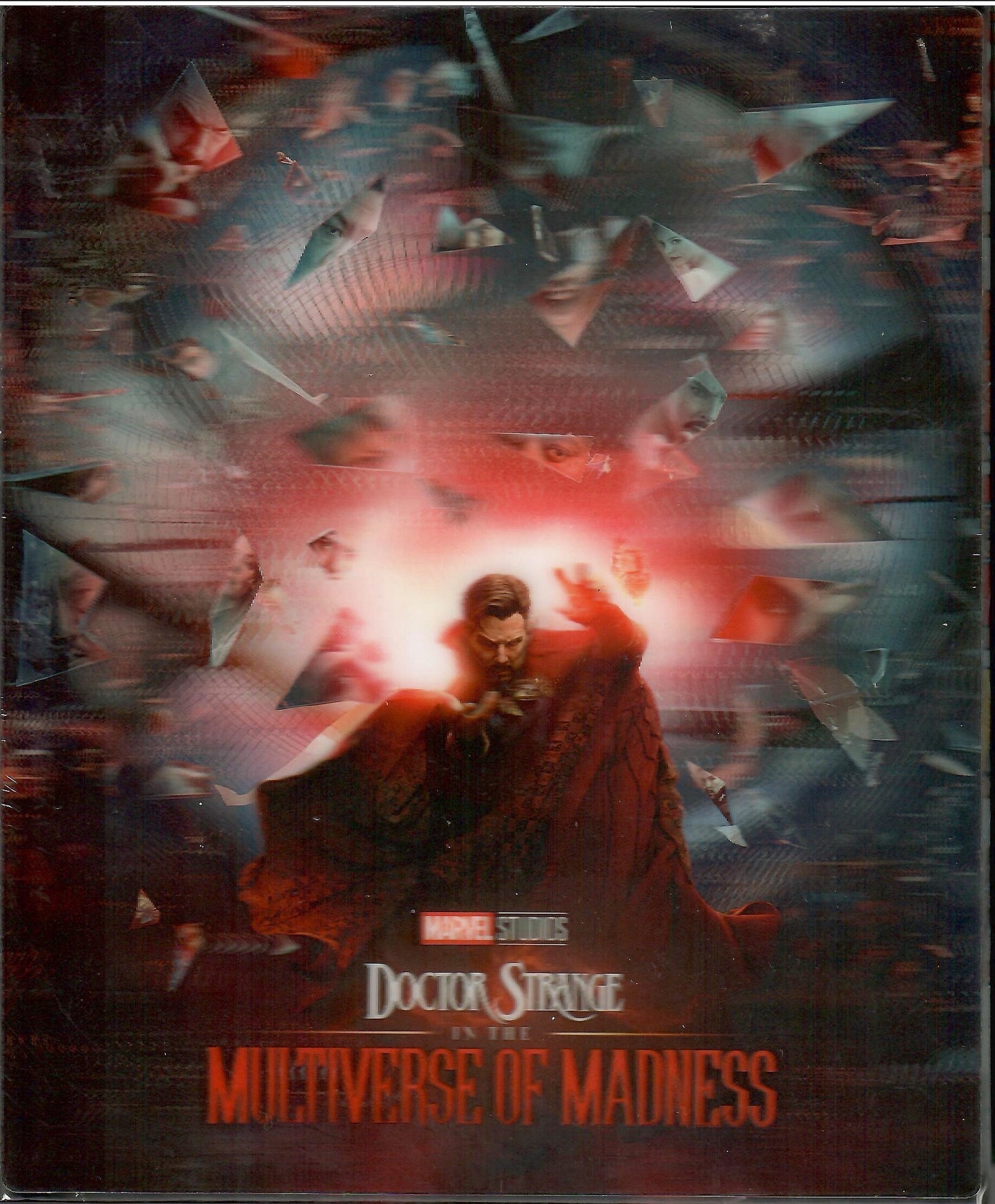 Doctor Strange in the Multiverse of Madness Lenticular 1-Click SteelBook (MCP#01)(Hong Kong)(EMPTY)(Slip Box)