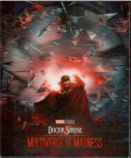 Doctor Strange in the Multiverse of Madness Lenticular 1-Click SteelBook (MCP#01)(Hong Kong)(EMPTY)(Slip Box)