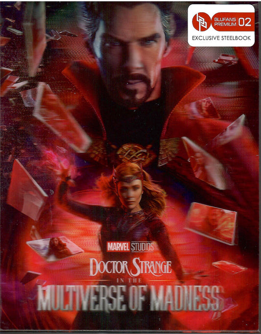 Doctor Strange in the Multiverse of Madness Lenticular SteelBook (BP#002)(EMPTY)(China)