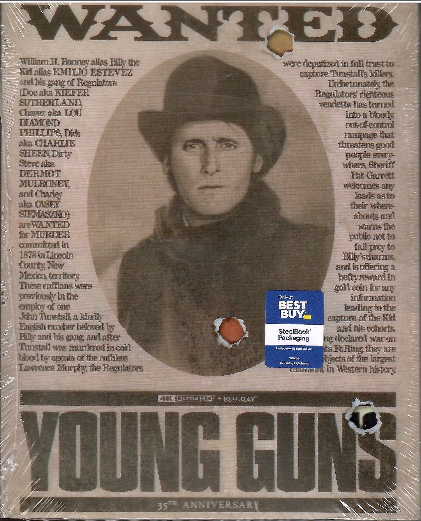 Young Guns 4K SteelBook (Exclusive)