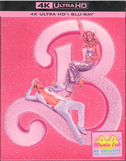 Barbie 4K Full Slip SteelBook (ME#62)(Hong Kong)