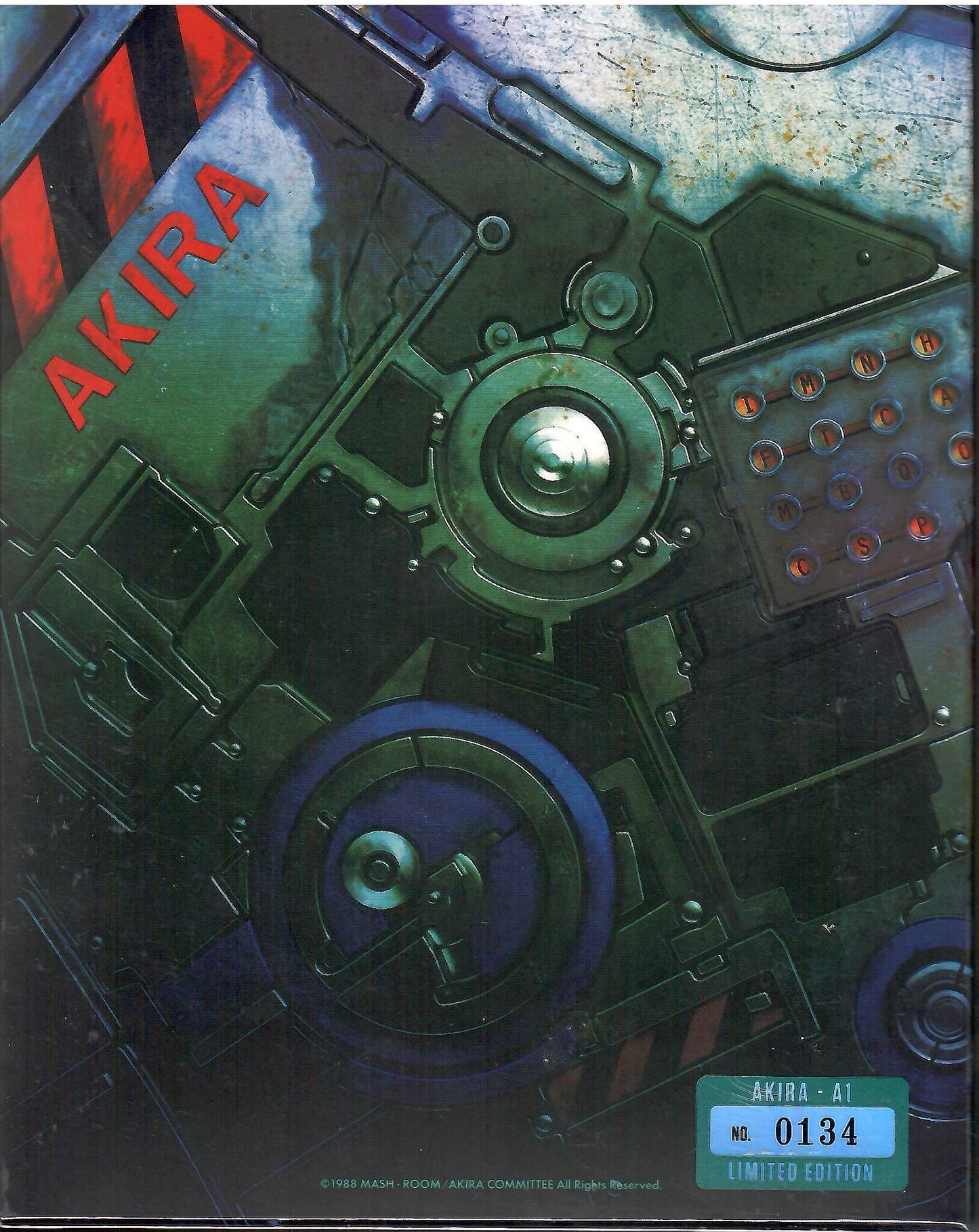 Akira 1-Click SteelBook (KE#16)(Korea)