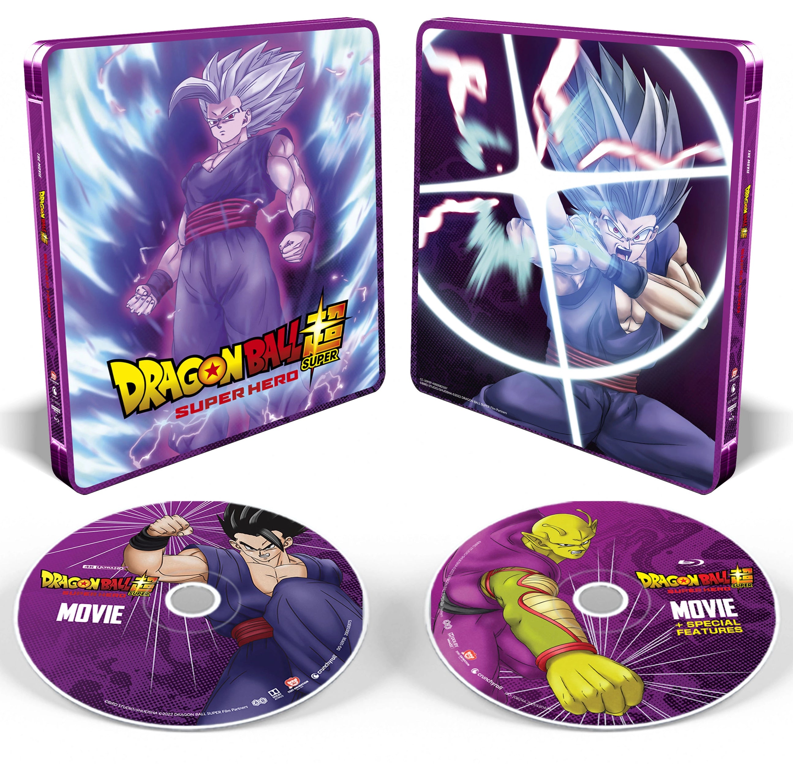 Dragon Ball Super Super Hero 4K SteelBook Wal Mart Exclusive