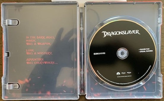 Dragonslayer 4K SteelBook (Re-release)