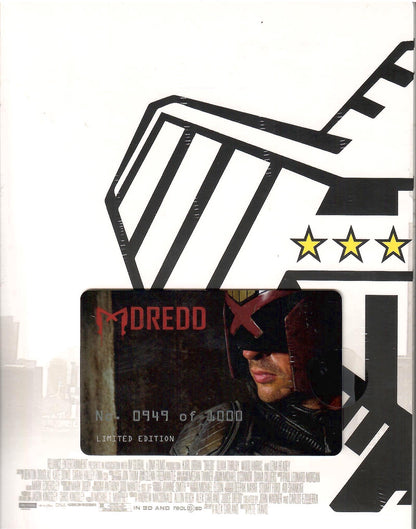 Dredd 3D Full Slip #1 SteelBook w/ Lenticular Magnet (2012)(FAC#50)(Czech)