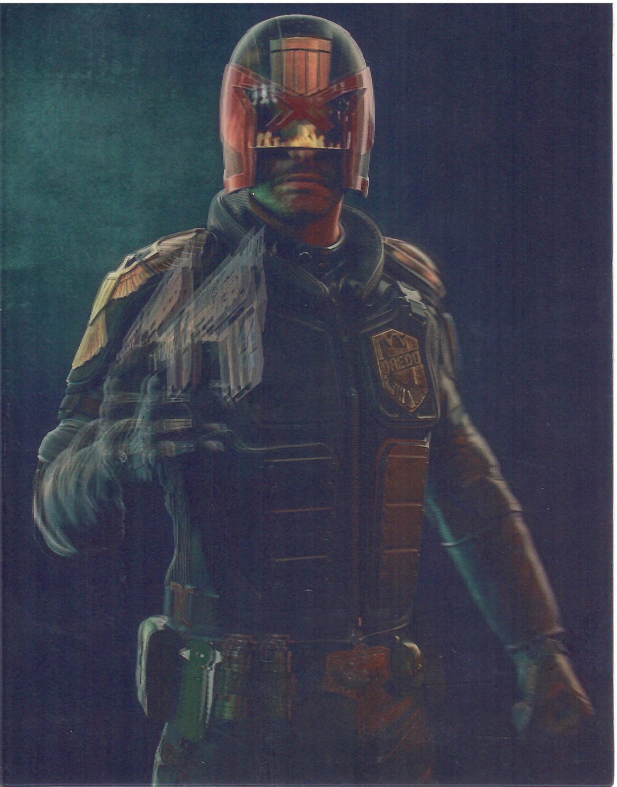 Sticker Dredd Dredd Lenticular Sticker For SteelBook (2012)(FAC#50)(Czech) – Blurays ...