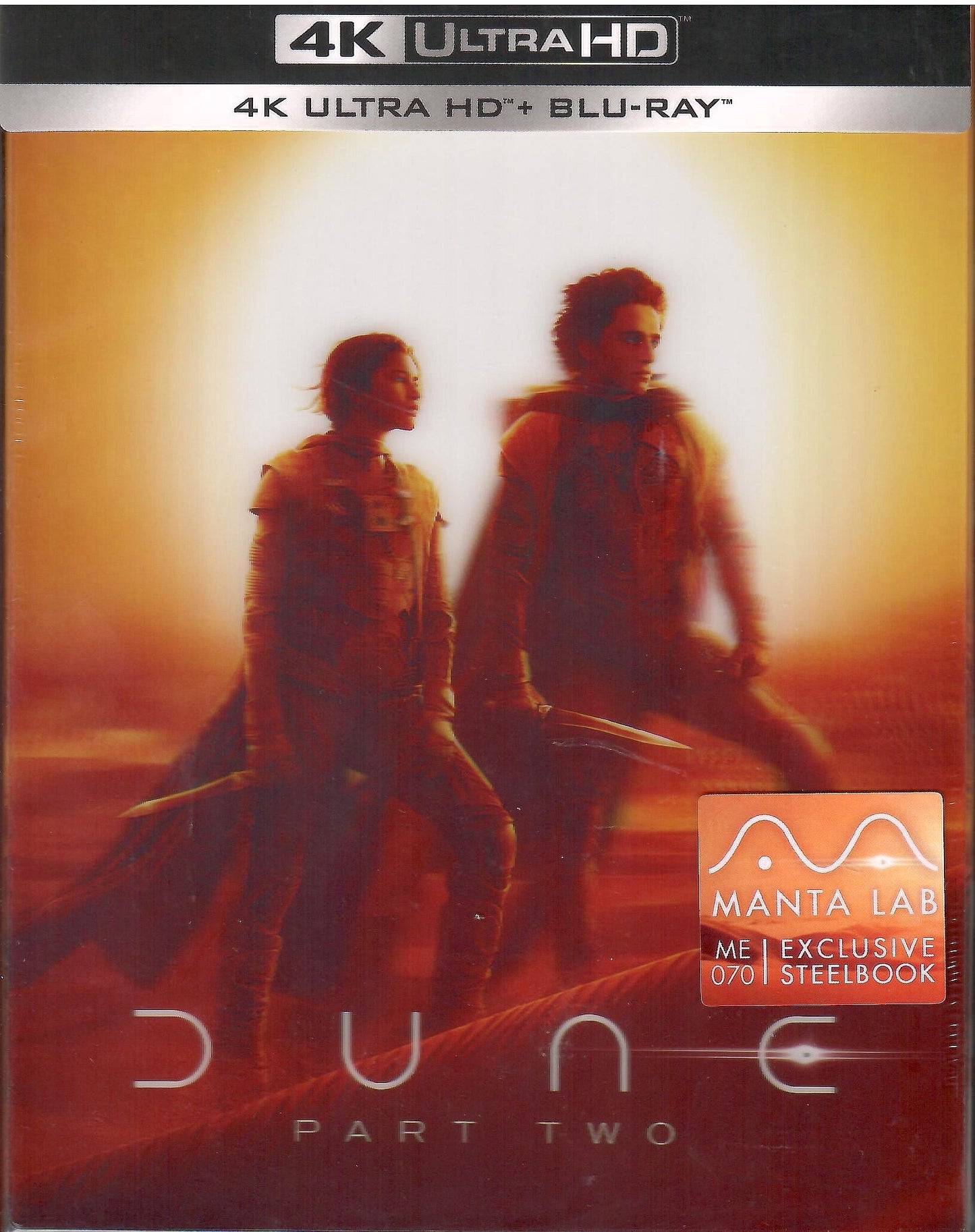 Dune: Part 2 4K Double Lenticular A SteelBook (2024)(ME#70)(Hong Kong)