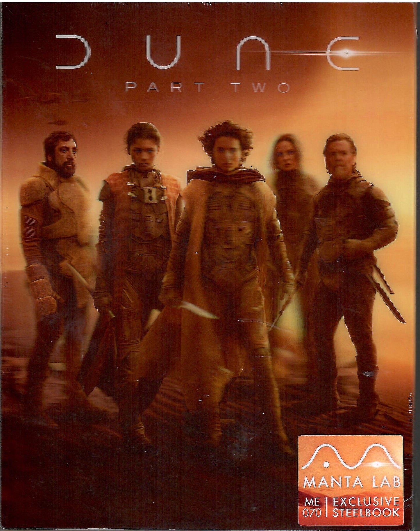 Dune: Part 2 4K Double Lenticular B SteelBook (2024)(ME#70)(Hong Kong)