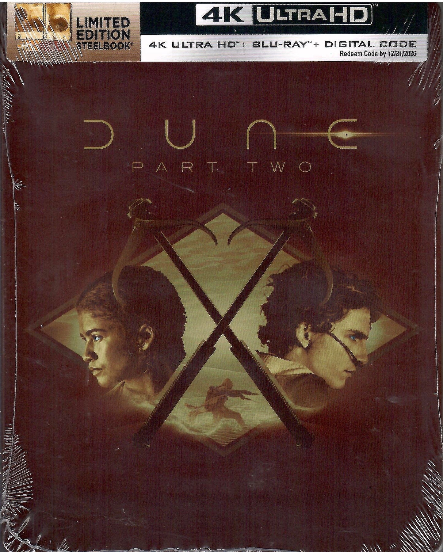 Dune: Part 2 4K SteelBook (2024)(Re-release)(Exclusive)