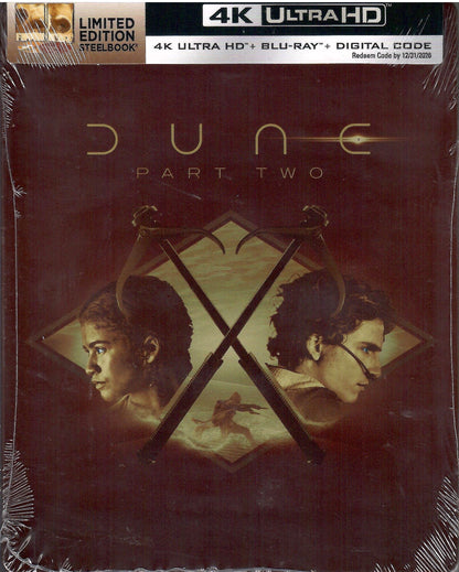 Dune: Part 2 4K SteelBook (2024)(Re-release)(Exclusive)