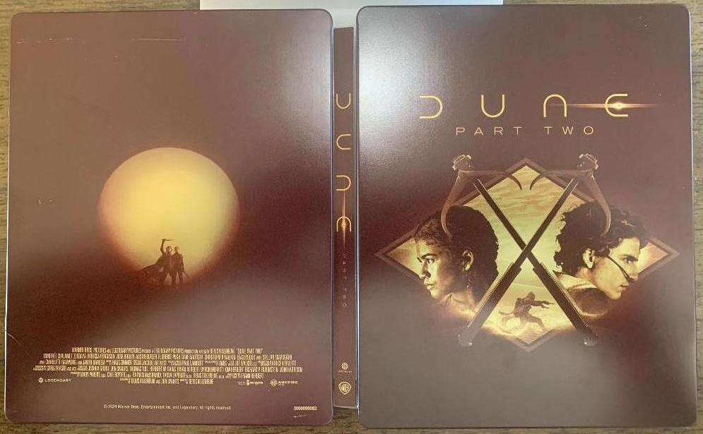 Dune: Part 2 4K SteelBook (2024)(Re-release)(Exclusive)