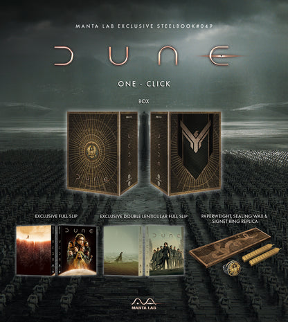 Dune 4K 1-Click SteelBook + Gift (2021)(ME#49)(Hong Kong)