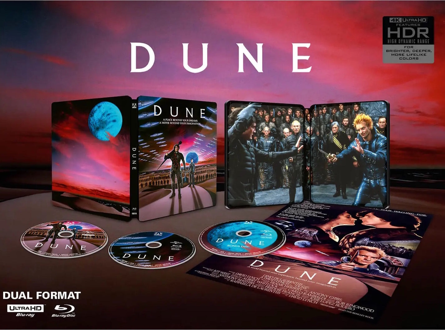 Dune 4K SteelBook (1984) – Blurays For Everyone