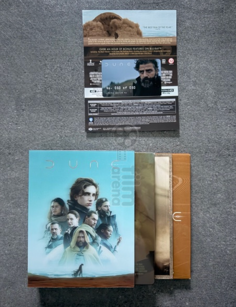 [Pre-Order] Dune 4K XL Lenticular SteelBook: Edition #2 (2021)(FAC#187)(Czech)