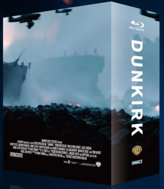 Dunkirk 4K 1-Click SteelBook (OAB Blufans#31)(China)