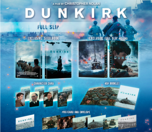 Dunkirk 4K Full Slip SteelBook (ME#16)(Hong Kong)