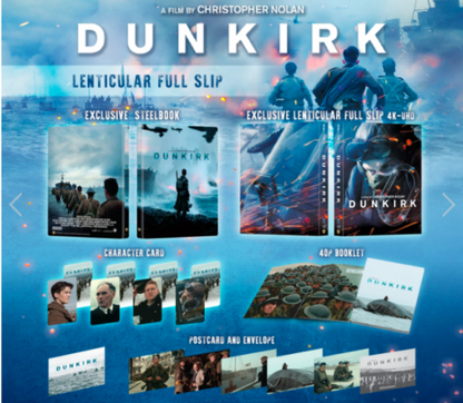 Dunkirk 4K Lenticular SteelBook (ME#16)(Hong Kong)