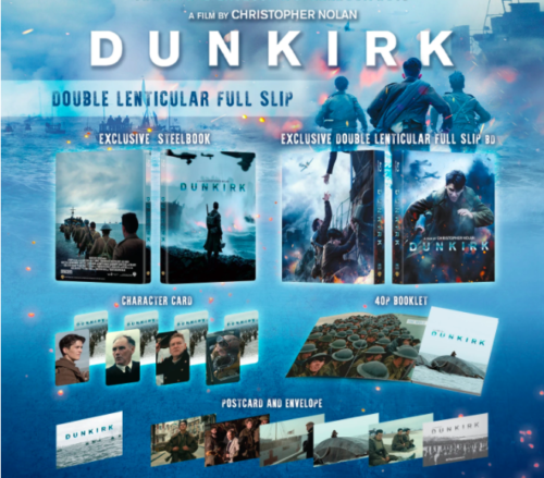 Dunkirk Double Lenticular SteelBook (ME#16)(Hong Kong)