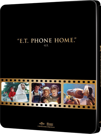 E.T. - The Extra-Terrestrial 4K SteelBook: Theatrical Poster Edition (1982)(ET)(UK)