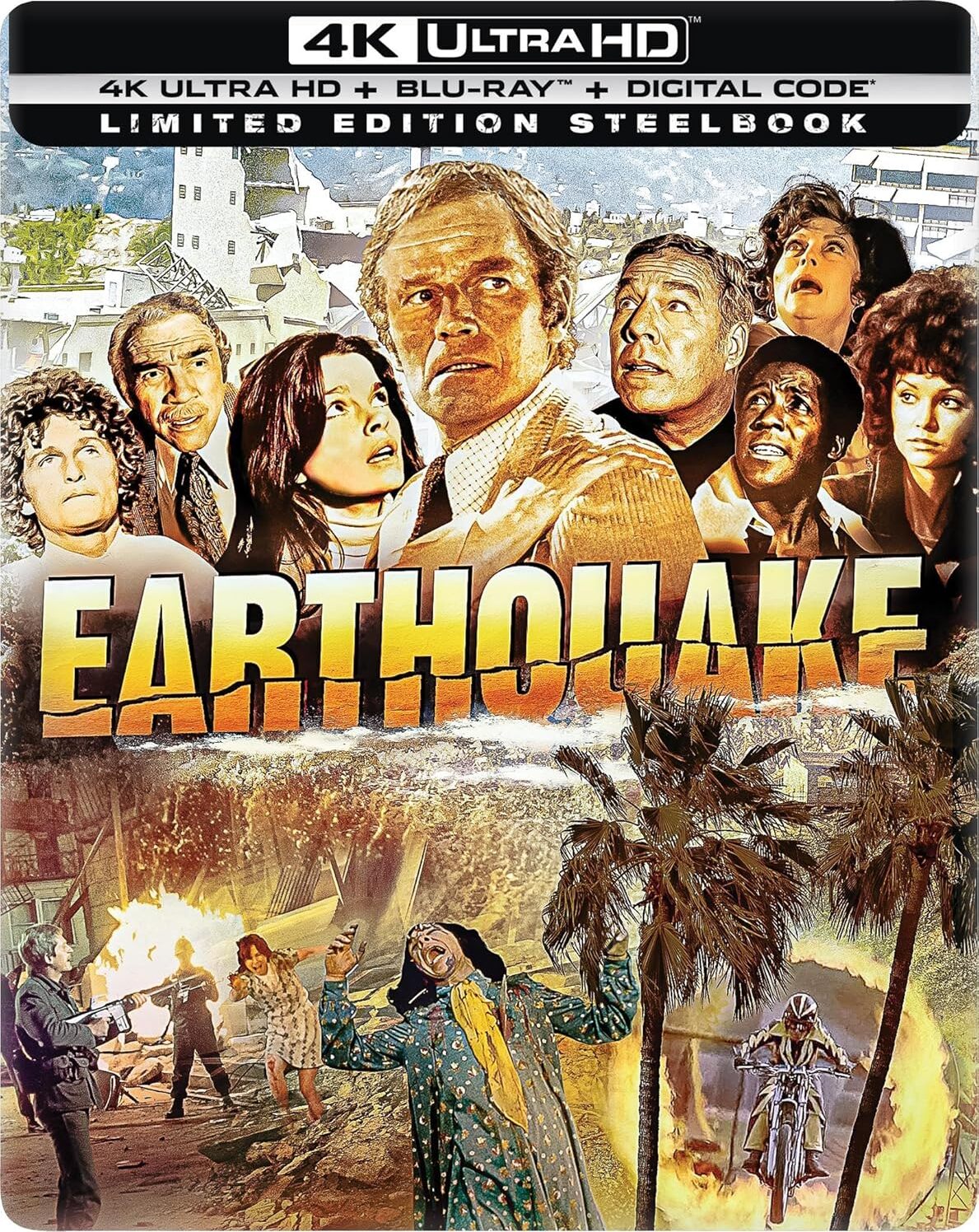 Earthquake 4K SteelBook