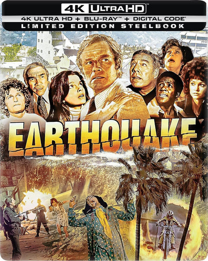 Earthquake 4K SteelBook