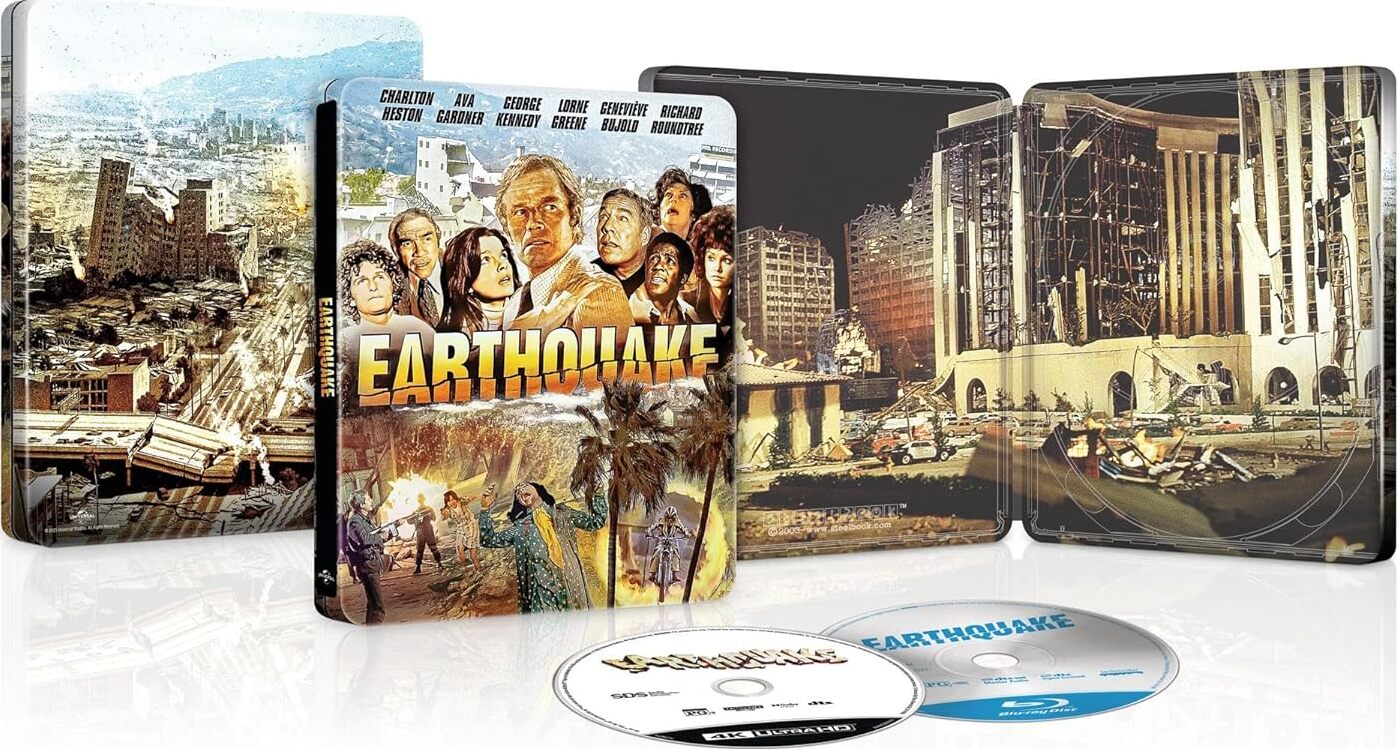 Earthquake 4K SteelBook