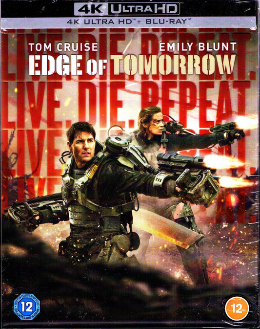 Edge of Tomorrow 4K XL Full Slip SteelBook (UK)