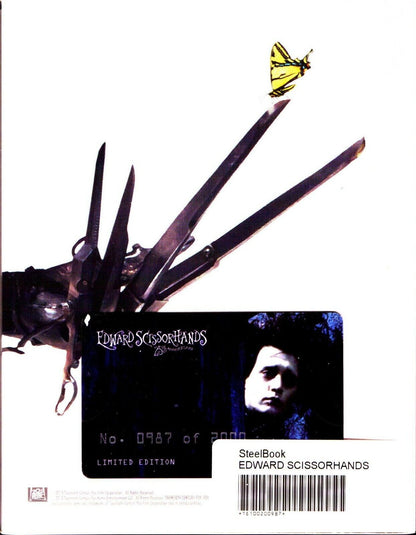 Edward Scissorhands Full Slip SteelBook (FAC #27)(Czech)