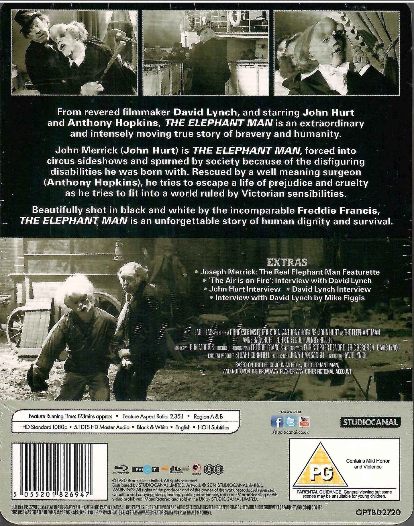 Elephant Man SteelBook (UK)