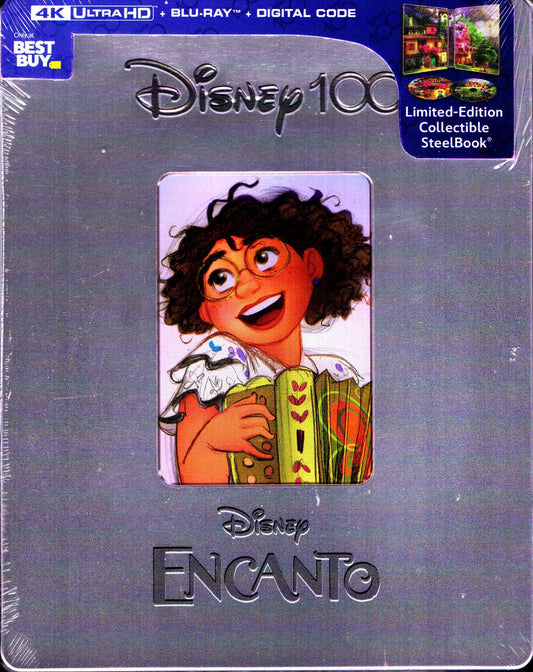 Encanto 4K SteelBook: Disney 100th Anniversary Edition (Exclusive)