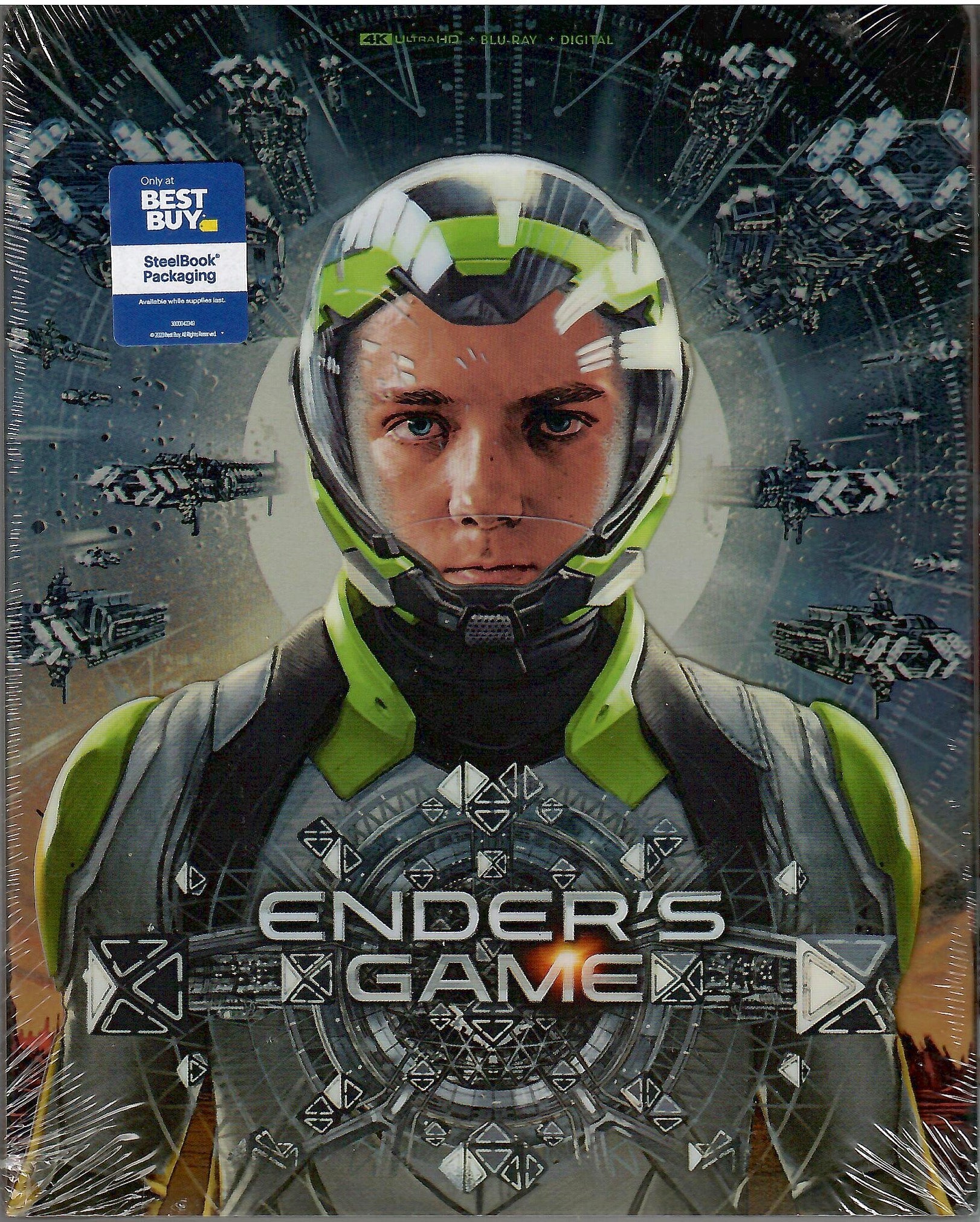 Endos Game Ender's Game 4K SteelBook (Exclusive) – Blurays For Everyone