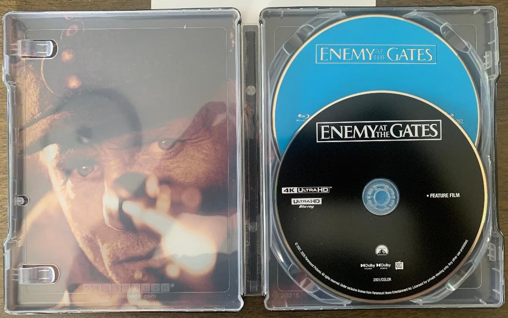 Enemy at the Gates 4K SteelBook: 25th Anniversary Edition