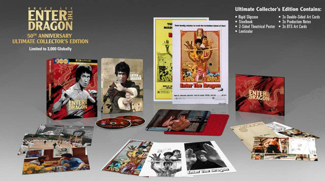 Enter the Dragon 4K Full Slip SteelBook: Ultimate Collector's Edition (UK)