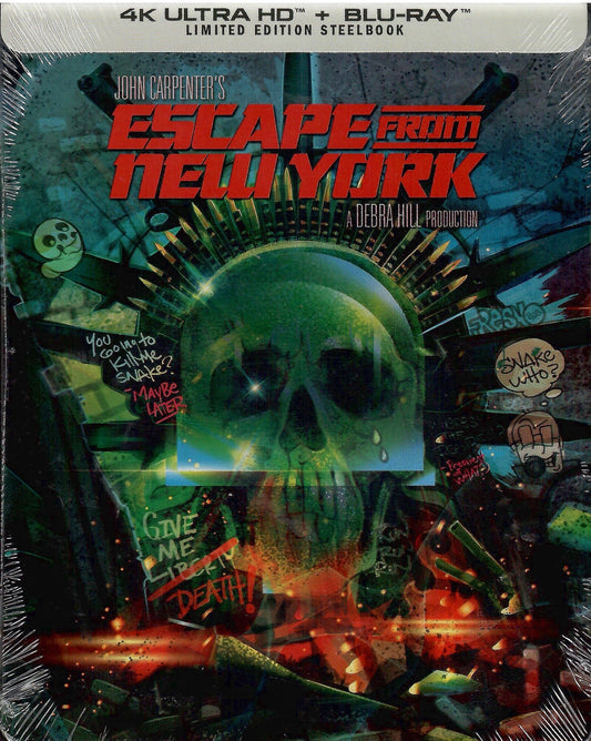 Escape From New York 4K SteelBook