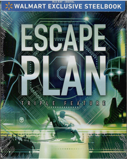 Escape Plan Triple Feature SteelBook (Exclusive)