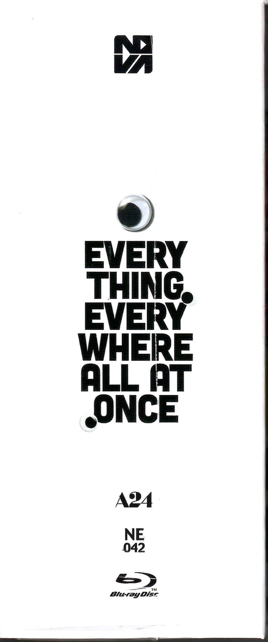 Everything Everywhere All at Once 1-Click SteelBook (NE#42)(Korea)(EMPTY)(Slip Box)