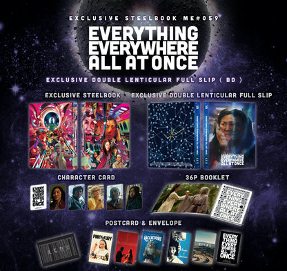Everything Everywhere All at Once Double Lenticular SteelBook (ME#59)(Hong Kong)