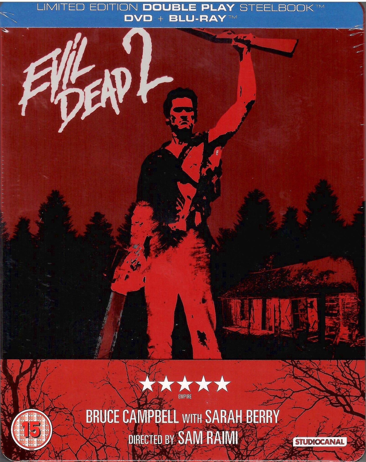 Evil Dead II - Dead by Dawn SteelBook (1987)(UK)