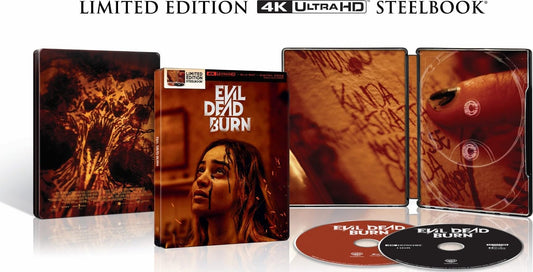 [Pre-Order] Evil Dead Burn 4K SteelBook
