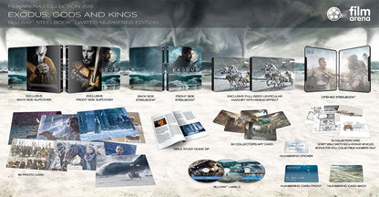 Exodus: Gods and Kings 3D Full Slip SteelBook + Lenticular Magnet (FAC#009)(Czech)