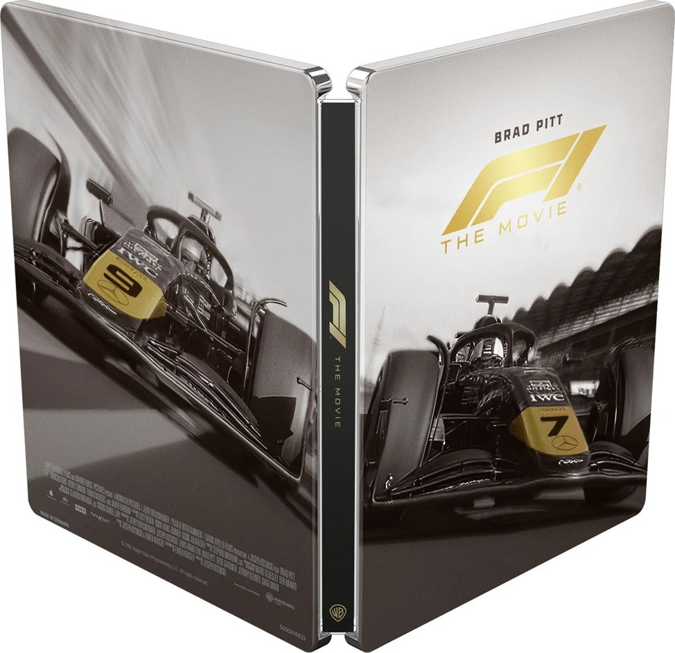 F1: The Movie 4K SteelBook - Race Car Edition (2025)(UK)