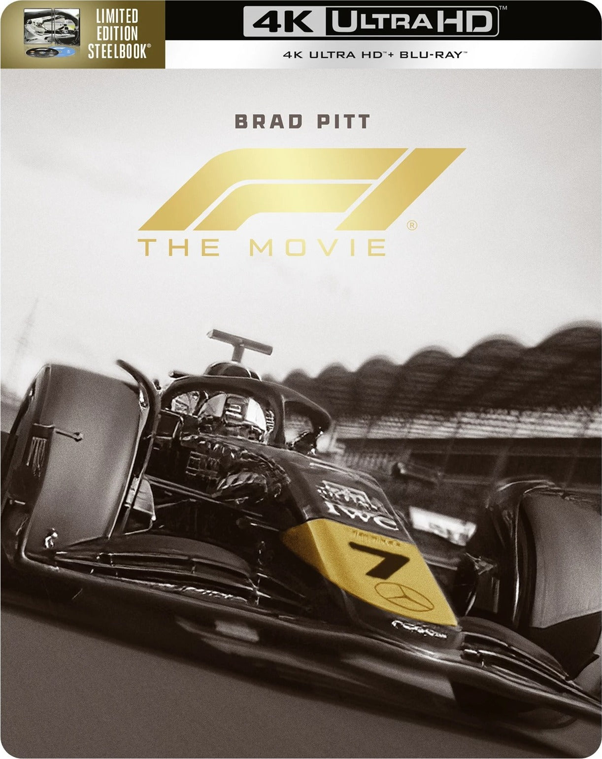 F1: The Movie 4K SteelBook - Race Car Edition (2025)(UK)