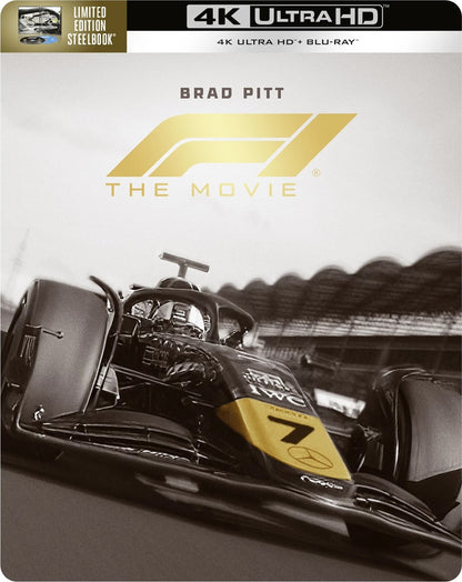 F1: The Movie 4K SteelBook - Race Car Edition (2025)(UK)