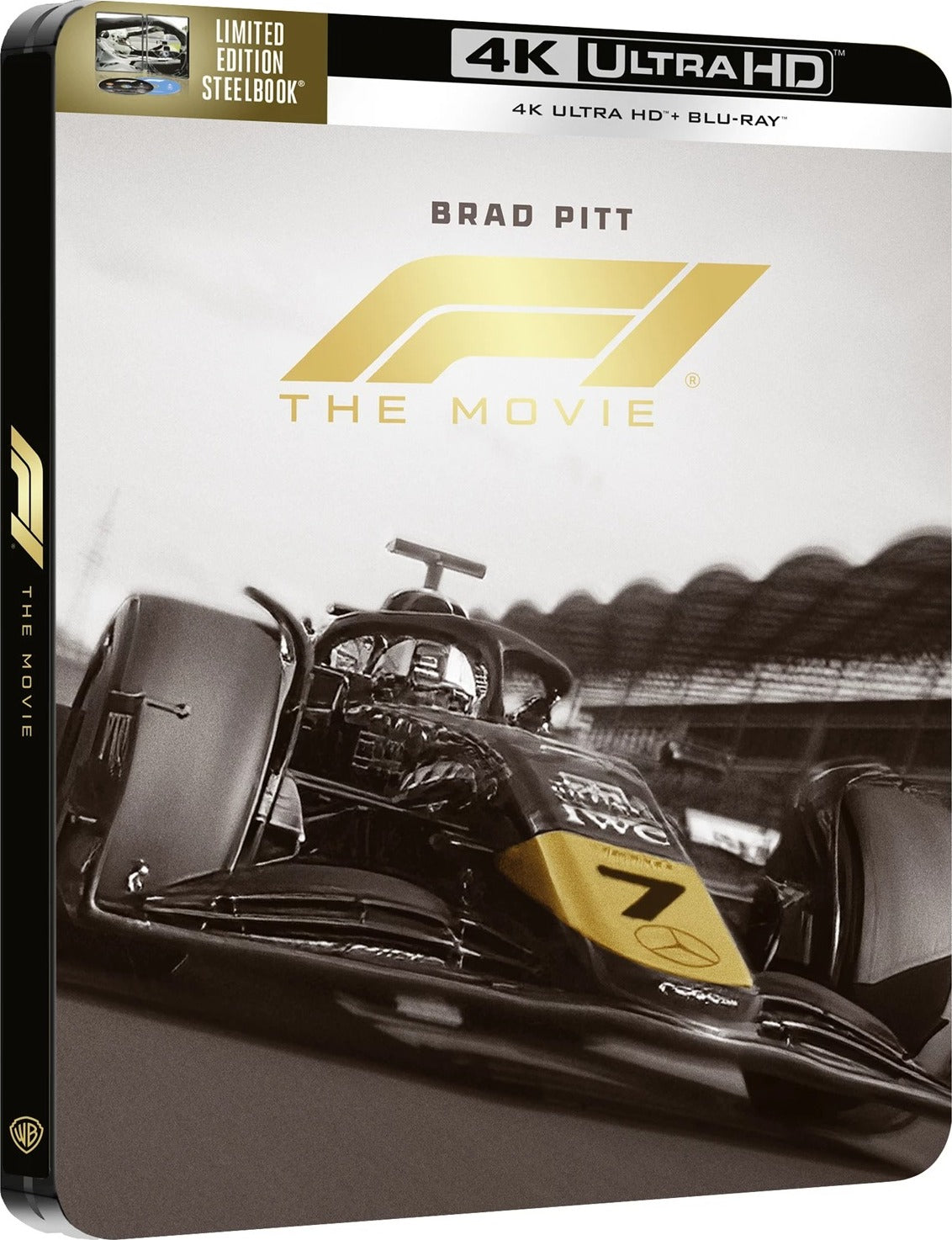 F1: The Movie 4K SteelBook - Race Car Edition (2025)(UK)