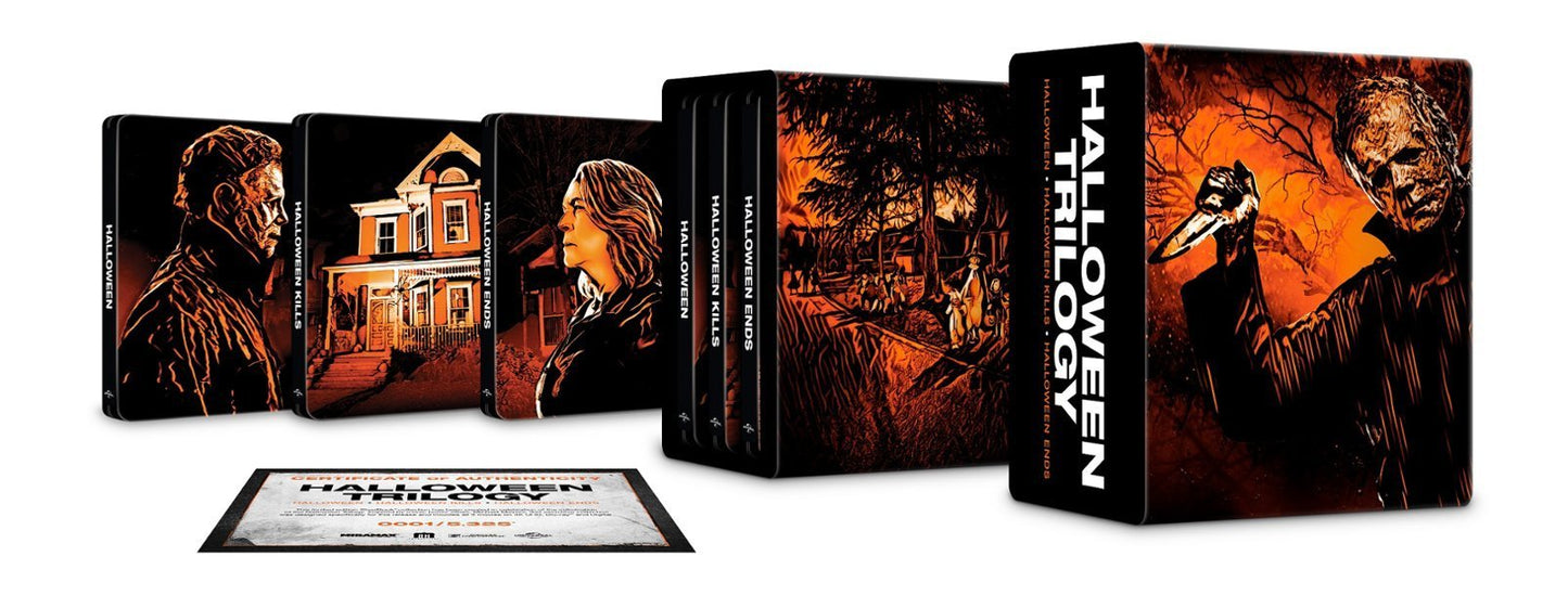Halloween Trilogy 4K SteelBook (Exclusive)