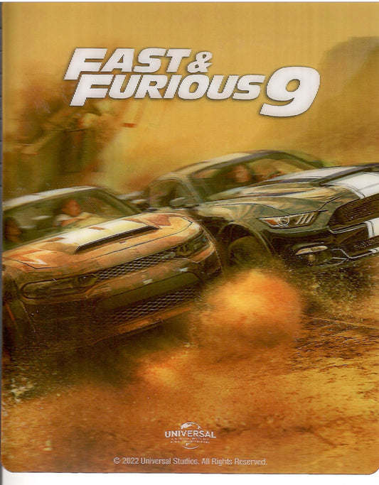 F9: The Fast Saga Lenticular Magnet For SteelBook (Fast and Furious 9)(FAC#169)(Czech)