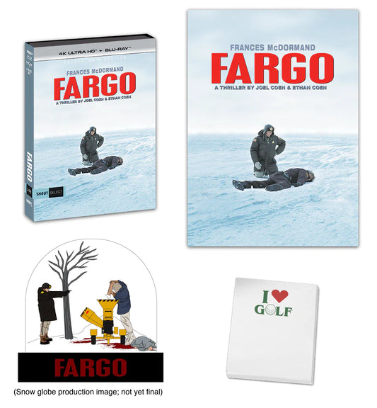 Fargo 4K: Collector's Edition w/ Poster + Snow Globe + Notepad (1996)(Exclusive)