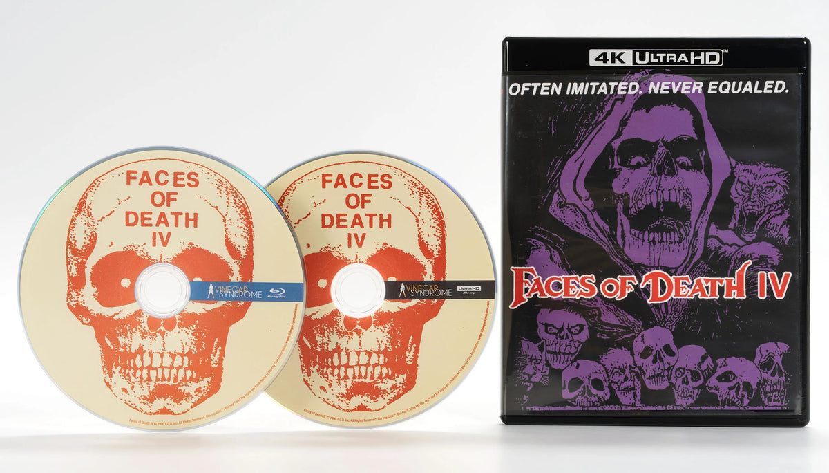 [Pre-Order] Faces of DeathI IV 4K: Limited Edition (1990)(VSA-067)(Exclusive)