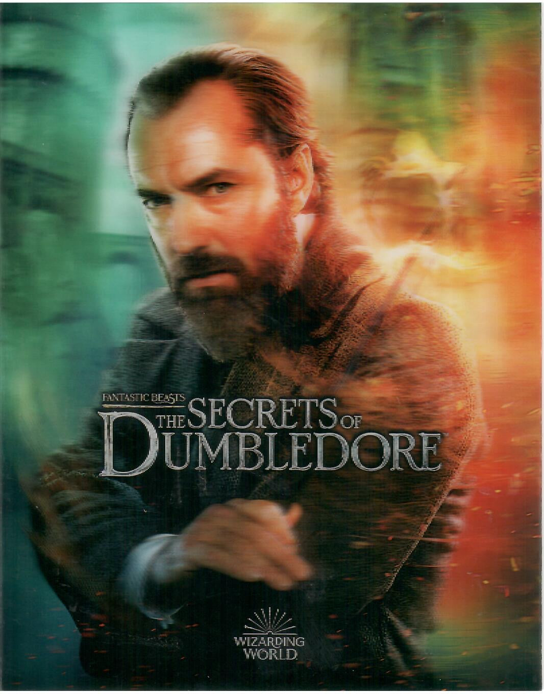 Fantastic Beasts: The Secrets of Dumbledore Lenticular Sticker For SteelBook (FAC#188)(Czech)